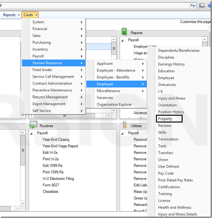 HR Module within Dynamics GP